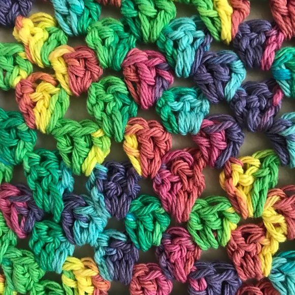 Crochet Bandana Handmade - Picture 3 of 4